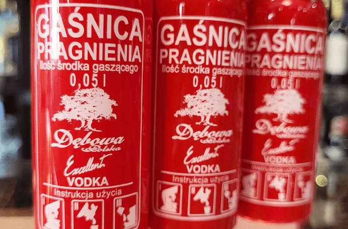 DĘBOWA POLSKA EXCELLENT THIRST EXTINGUISHER 0.05L (MINI) LABELS